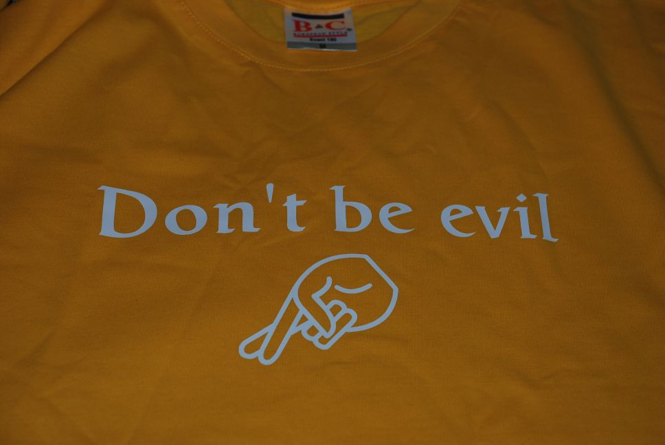 Dont be evil